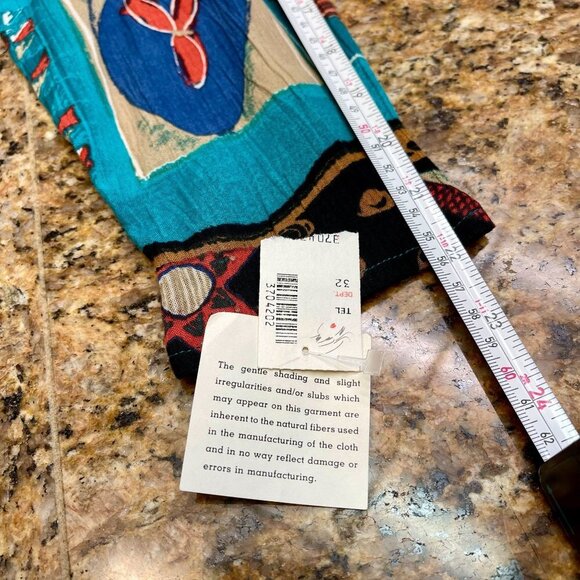 MJ Carroll Women Multicolor Lightweight Long Sleeve Jacket Blazer Coat Sz M NWT - Picture 10 of 12